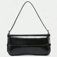 shein シーイン　ショルダーバッグ ハンドバッグ　ブラック　黒のサムネイル