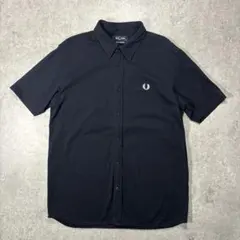 美品 FRED PERRY × BEAMS ポロシャツ 半袖 ネイビー XLのサムネイル