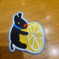 リサとガスパール　キャラ福くじ　刺繍ワッペン