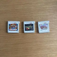 ニンテンドー3DSゲームソフト3本セット