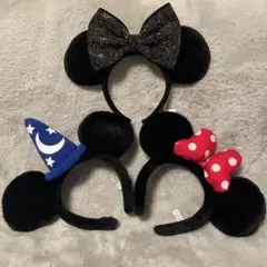 ディズニー カチューシャ 3点セット