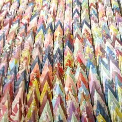 和柄折り鶴　1008羽　折り鶴シャワー　千羽鶴