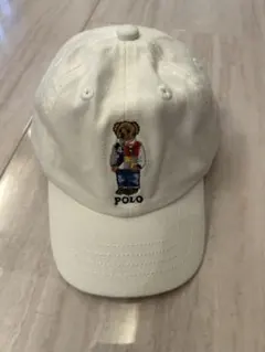 Polo Ralph Lauren ベア刺繍 ホワイトキャップ