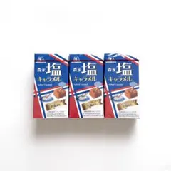 【匿名配送】販売休止中 森永製菓 塩キャラメル 3箱セット