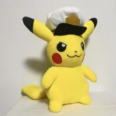 キャプテンピカチュウ　ポケモンぬいぐるみ　Pokémon バンプレスト