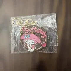 サンリオ キラキラ透明メタルチャーム マイメロディ ガチャガチャ