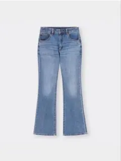 GU / ミドルライズフレアジーンズ