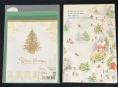 クリスマスグリーティングカード＋ポストカード2枚