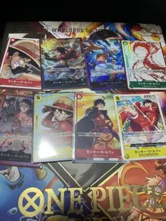 ワンピースカード モンキー・D・ルフィ プロモなど8枚