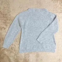 Te chichi　アンゴラ混　プルオーバー ボトルネック セーター 【値下げ】