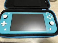 【美品】Nintendo Switch Lite ターコイズ 本体 ケース付き