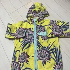 patagonia フラワー柄フード付きジャケット