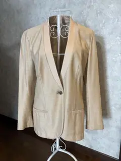 united arrows tokyo ニットジャケット キャメル サイズ38 - メルカリ