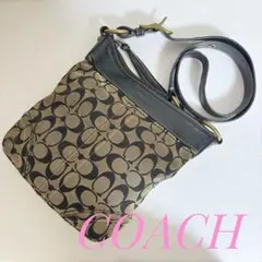 COACH シグネチャー ショルダーバッグ F10402