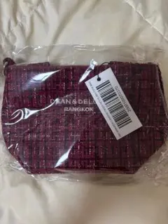 バンコク限定　DEAN & DELUCA ツイード　ショルダーバッグ