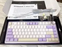 【未使用】EPOMAKER x Aula F75 purple