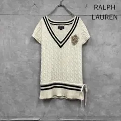 Y2K 90s RALPH LAUREN チルデンニット N2502