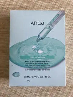 ANUA PDRN + HYALURONIC ACID シートマスク 10枚入