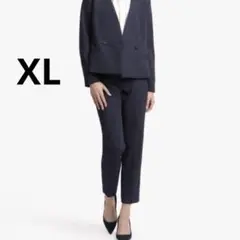 24SS 極美品 2L ネイビー セオリーリュクス ARIOSA CAROL 2