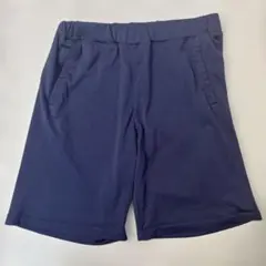 ユニクロ　ネイビー　ハーフパンツ　140