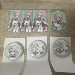 にじさんじ Dytica 叢雲カゲツ サンリオ チェキ 缶バッジ