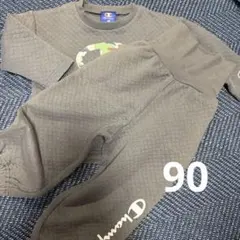 Champion ベビー パジャマ セットアップ グレー 90cm