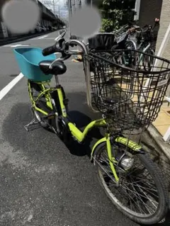 ふたごじてんしゃ　もみのき色　電動アシストなし　三輪自転車 ふたごじてんしゃ もみのき色 電動アシストなし 三輪自転車 - メルカリ