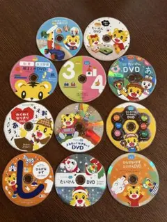 こどもちゃれんじ 知育DVD 11枚セット　ほっぷすてっぷのサムネイル