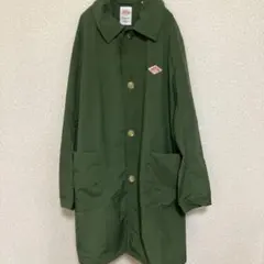 美品　DANTON サイズ38 ナイロンコート　カーキＬ