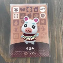 あつまれどうぶつの森 amiiboカード 067ゆきみ　おまけ付き