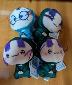 忍たま乱太郎 もちぴこマスコット 第一弾 ぬいぐるみ もちぴこ 4点セット