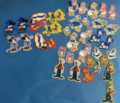 ディズニー☆ドナルド、デイジー、ミッキー、ミニー、プルート、グーフィの昔のシール
