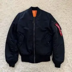 2003　アルファインダストリーズ MA-1フライトジャケット　XS　 ネイビー