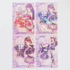 アイカツ アンコール 紫吹蘭 4枚セット アイカツカード