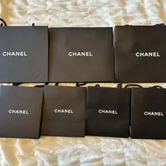 【美品】CHANEL ショップ袋 中&小　7個セット