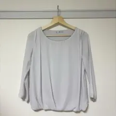 SUITSSELECT ブラウス ライトグレーのサムネイル