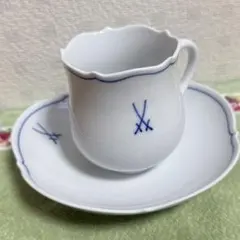 1月末で削除 値下げ カップ＆ソーサー MEISSEN マイセン 歴代双剣