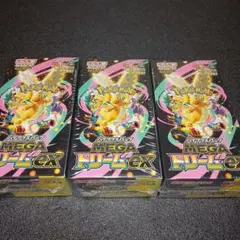 シュリンク付きポケモンカードMEGAハイクラスパックドリームex 3BOX