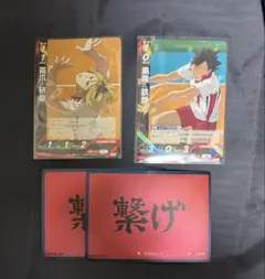 バボカ　孤爪研磨　黒尾鉄朗　ハイキュー　R 公式横断幕スリーブ　音駒