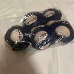 ハイキュー!! 月島蛍 おまんじゅうにぎにぎマスコット 5点セット