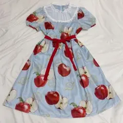 【Emily Temple Cute】Apple stampワンピース