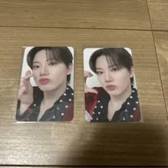 treasure ジュンギュ　reboot JP盤　特典トレカ2枚セット