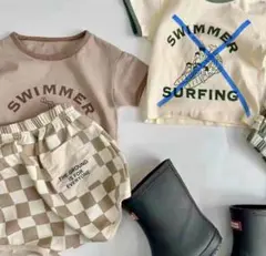 韓国子供服　Tシャツブルマ　セット