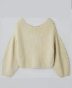SNIDEL ファーライクニットプルオーバー