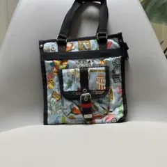 未使用に近い LeSportsac アーティスト イン レジデンス トートバッグ
