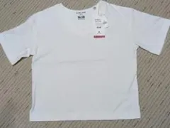 GLOBAL WORK USAコットン VネックTシャツ ホワイトのサムネイル