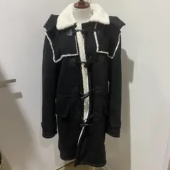 ZARA ダッフルコート ムートンコートのサムネイル
