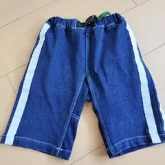 オフィシャルチーム デニムラインハーフパンツ120㎝