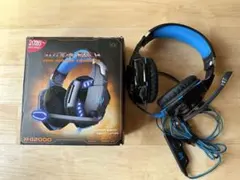 さすだけで使える簡単接続◎ゲーミングヘッドセット　ヘッドホン　マイク付き