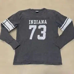 復刻ランタグ　Champion INDIANA73 長袖カットソー L